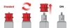 Uni-Tech, caricabatteria universale 1 porta Usb - Fast Charge - 2400 mA - 12/32V